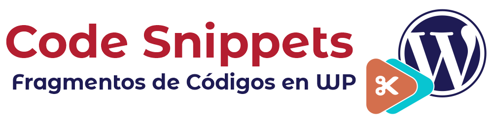 code snippets fragmentos de codigo en wp