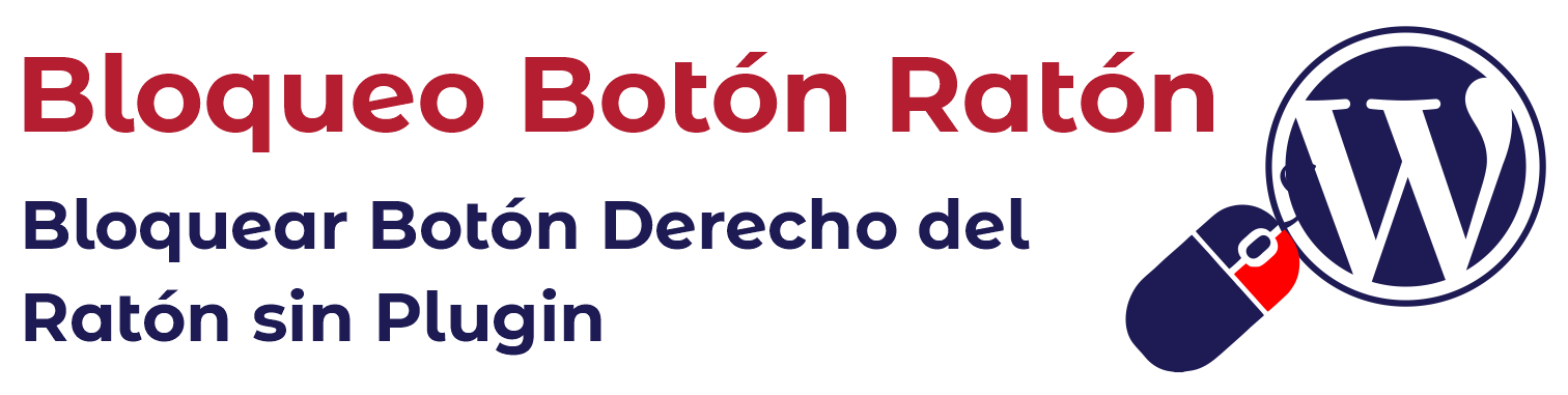 bloquear boton derecho raton sin plugin